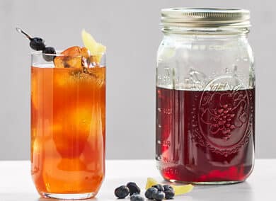Blueberry Earl Grey Pimm’s Cup