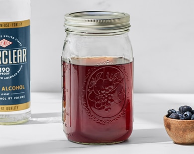 Blueberry Earl Grey Liqueur