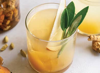 Pear Elixir Mocktail